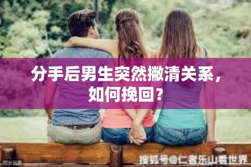 分手后男生突然撇清关系，如何挽回？