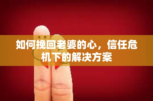 如何挽回老婆的心，信任危机下的解决方案