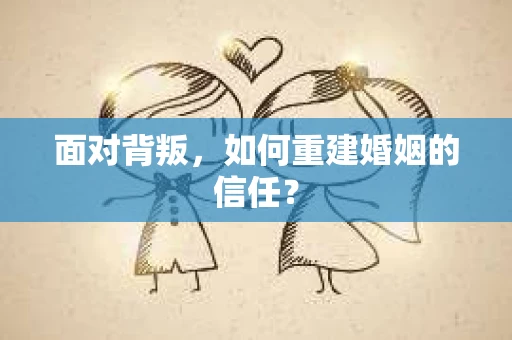 面对背叛，如何重建婚姻的信任？