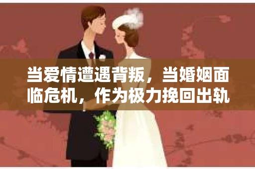 当爱情遭遇背叛，当婚姻面临危机，作为极力挽回出轨老公的妻子，你可能会感到无助和痛苦。但请相信，爱情的力量是巨大的，只要用心去经营，挽回老公的心并非遥不可及。今天，就让我们一起来探讨如何挽回出轨的老公，重拾幸福的婚姻。