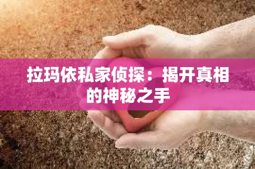 拉玛依私家侦探：揭开真相的神秘之手