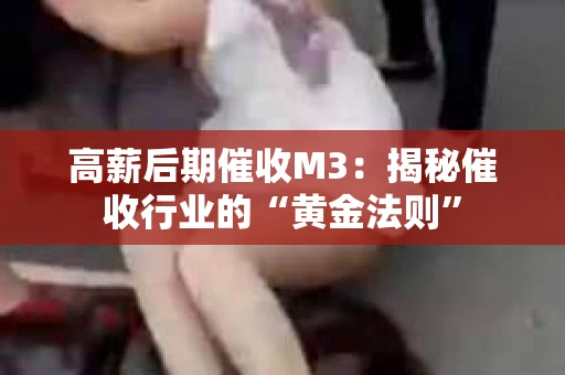 高薪后期催收M3：揭秘催收行业的“黄金法则”