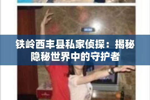 铁岭西丰县私家侦探：揭秘隐秘世界中的守护者